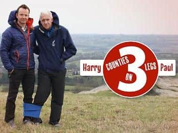 BBC Look North's Paul Hudson and Harry Gration Three Legged Challenge for Sport Relief