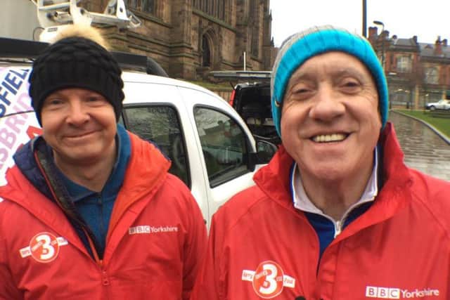 BBC Look North's Paul Hudson and Harry Gration