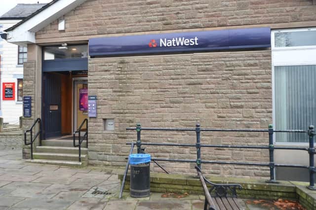 The former NatWest Bank at Chapel-en-le-Frith.