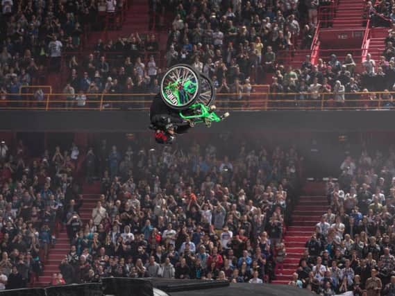 Nitro Circus star Aaron 'Wheelz' Fotheringham - honoured to be called the Evel Knievel of the wheelchair world.