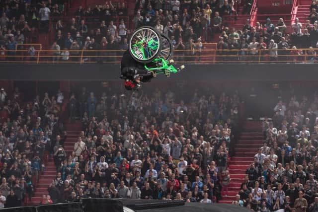 Nitro Circus star Aaron 'Wheelz' Fotheringham - honoured to be called the Evel Knievel of the wheelchair world.