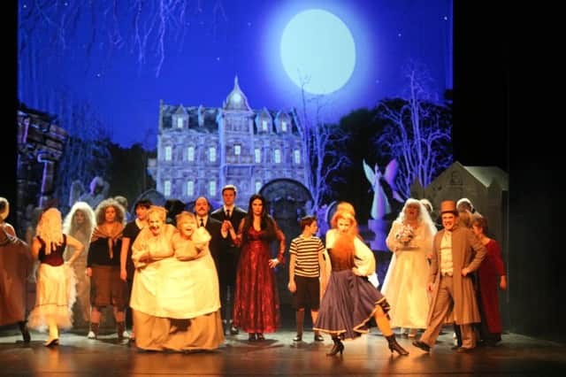 The Addams Family at Chesterfield's Pomegranate Theatre.