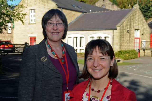 Jennifer Rackstraw, left and Louise Moore who co-head the Buxworth Primary School.