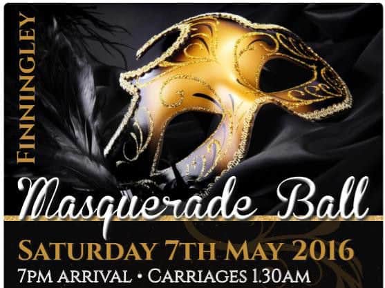 Finningley Vulcan Masquerade Ball is on Saturday, May 7, 2016
