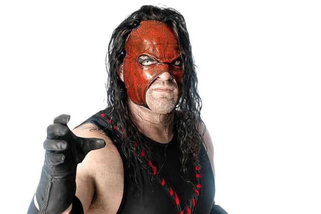 WWE superstar legend Demon Kane will be looking for a choke slam