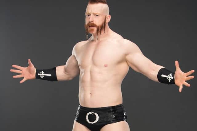 WWE superstar wrestler Shamus is on the bill