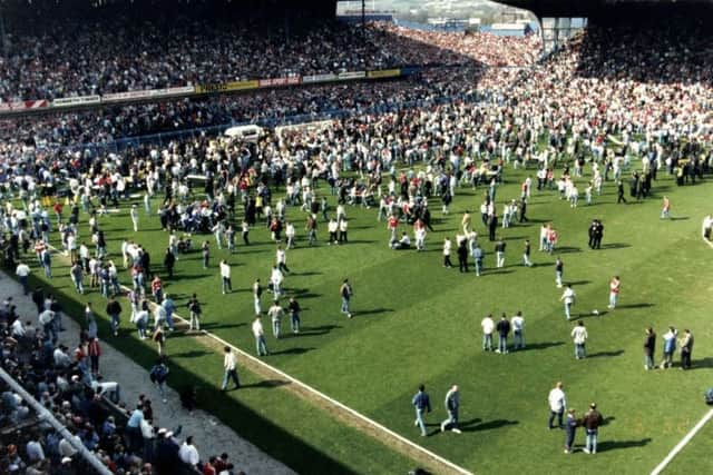 The Hillsborough disaster. Photo: PRESS ASSOCIATION