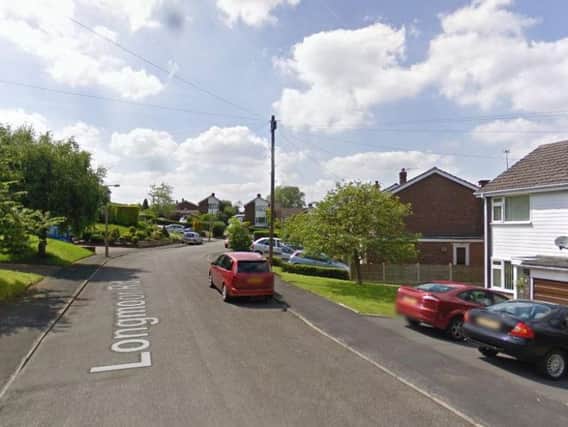 The incident occurred in Longmoor Road, Simmondley. (Image: Google).