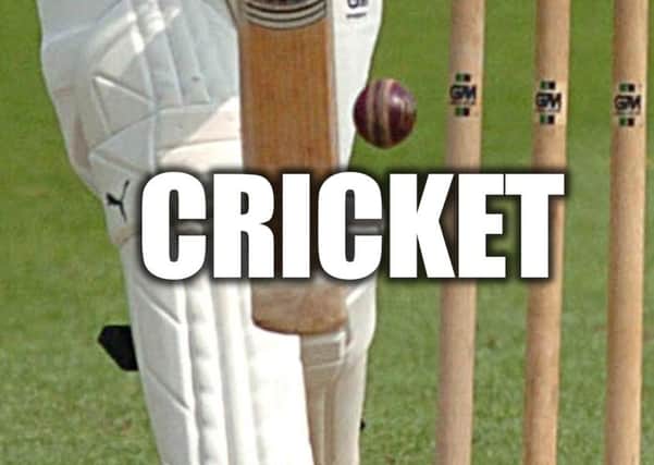 BUXTON CC round-up. Their second-team match was abandoned because of rain.