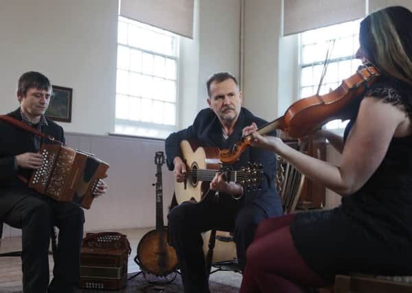 Martin Simpson, Andy Cutting & Nancy Kerr at Buxton's Pavilion Arts Centre on June 12.