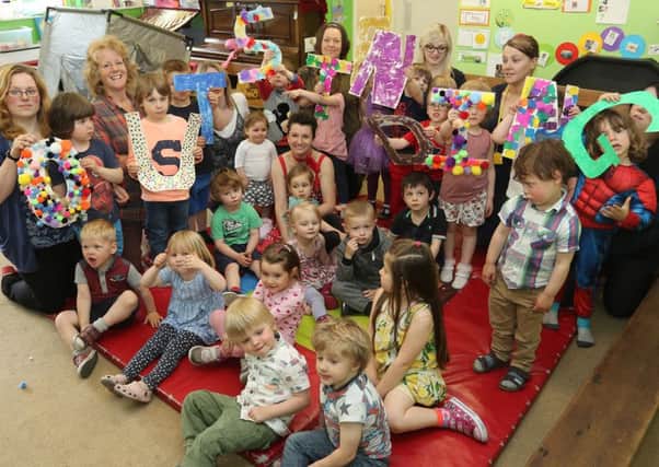 Whaley Bridge's Sunshine Nursery celebrate their second outstanding Ofsted report