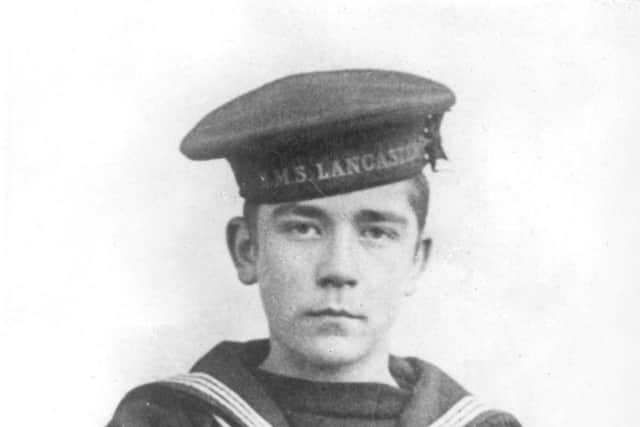 Jack Cornwell. Photo - National Museum of the Royal Navy
