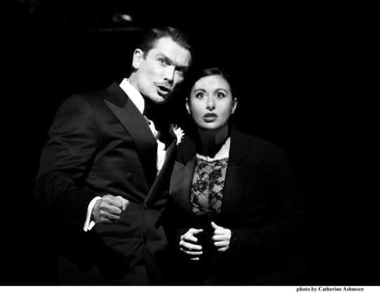 John Patridge and Hayley Tamaddon in Chicago, running at Sheffield Lyceum from June 6 to 11, 2016.