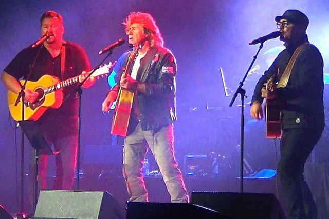 Women Of Steel songwriters Eliot Kennedy, John Parr and John Reilly - one of three songs which will be performed after the ceremony in Barkers Pool on Friday, June 17.