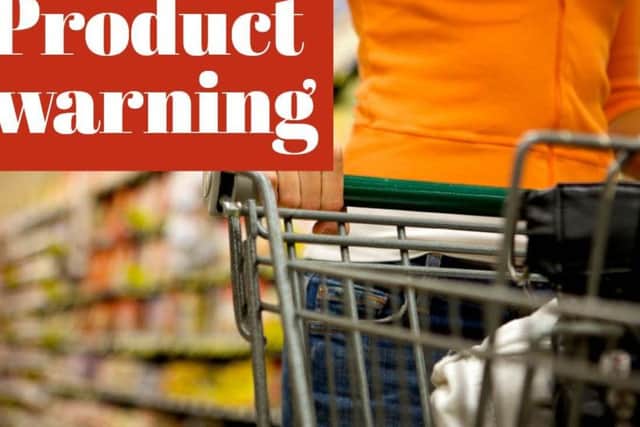 Product recall