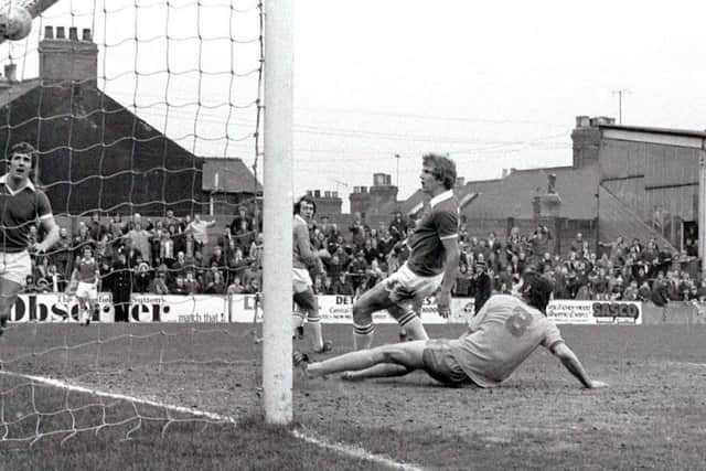 1977 Stags v Chesterfield Ernie Moss