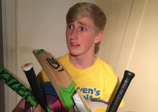 17-year-old Andrew Davies has raised over Â£90,000 for Sheffield Children's Hospital.