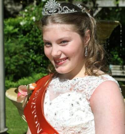 Buxton Well Dressing Festival Queen, Paige Farlam, will be joined by rosebud Evie Howe and her retinue at the head of the carnival procession on Saturday.