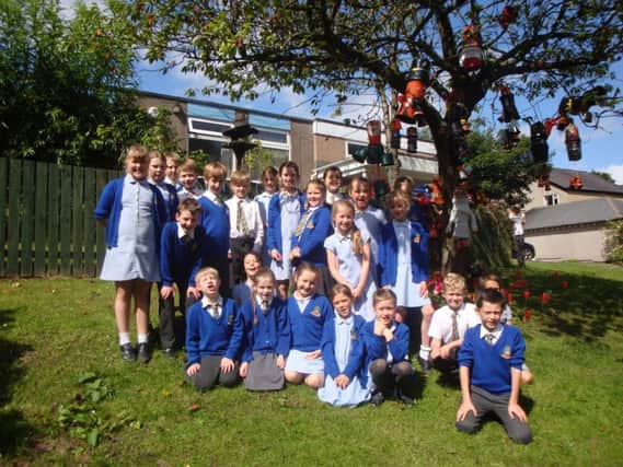 The year3/4 class at St Anns Primary School, Buxton have had great fun making their own unique Flower Pot People.