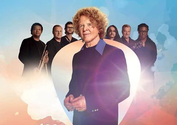 Simply Red play at Doncaster Racecourse on August 13.