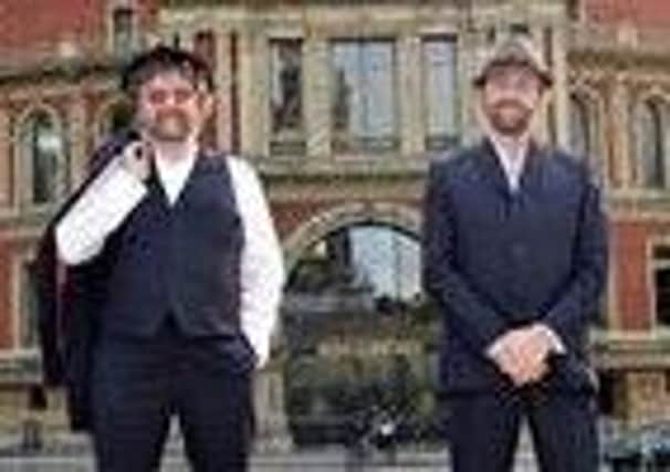Chas & Dave at Chesterfield's Winding Wheel on September 2.