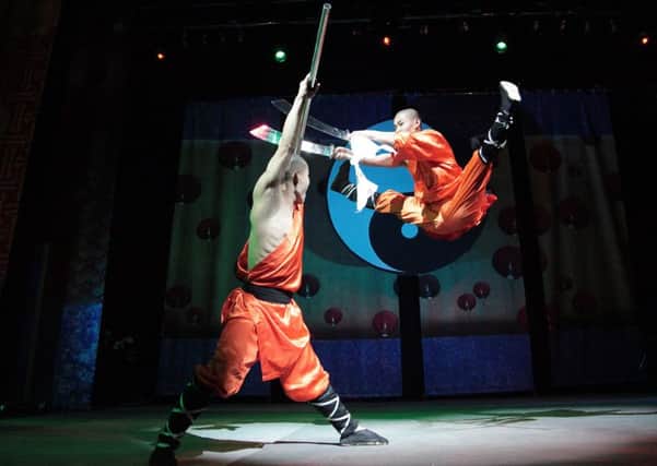 Shaolin Warriors in Chinese State Circus at Buxton Opera House on September 17.
