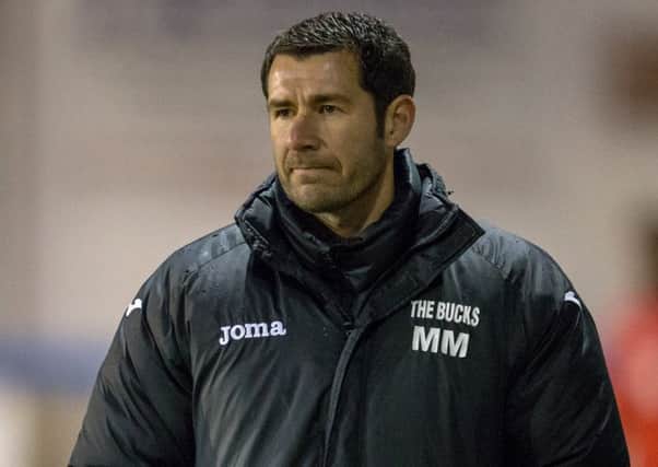 Martin McIntosh has overseen five wins out of six so far this season.