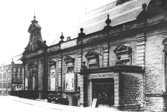 Buxton Advertiser archive, 1920s, Buxton's Hippodrome that became the Playhouse before being incorporated into the Pavilion Gardens as the Paxton Suite and presently the Pavilion Arts Centre