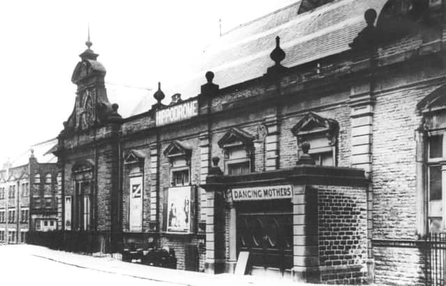 Buxton Advertiser archive, 1920s, Buxton's Hippodrome that became the Playhouse before being incorporated into the Pavilion Gardens as the Paxton Suite and presently the Pavilion Arts Centre