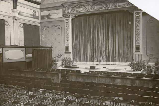 Buxton Advertiser archive, 1920s, Buxton's Hippodrome that became the Playhouse before being incorporated into the Pavilion Gardens as the Paxton Suite and presently the Pavilion Arts Centre