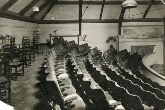 Buxton Advertiser archive, 1920s, Buxton's Hippodrome that became the Playhouse before being incorporated into the Pavilion Gardens as the Paxton Suite and presently the Pavilion Arts Centre