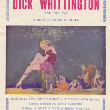 Programme from the Playhouse theatre, Buxton