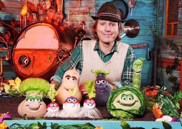 Mr Bloom is just one of the many kid's favourites appearing at Gloworm festival