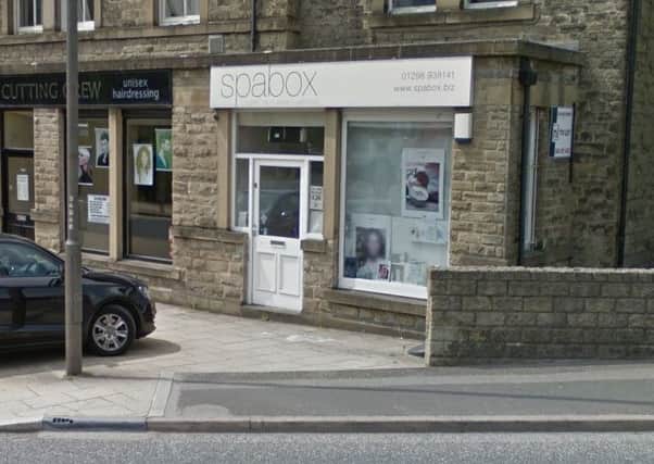 The Spabox salon on Bridge Street in Buxton. Photo: Google.