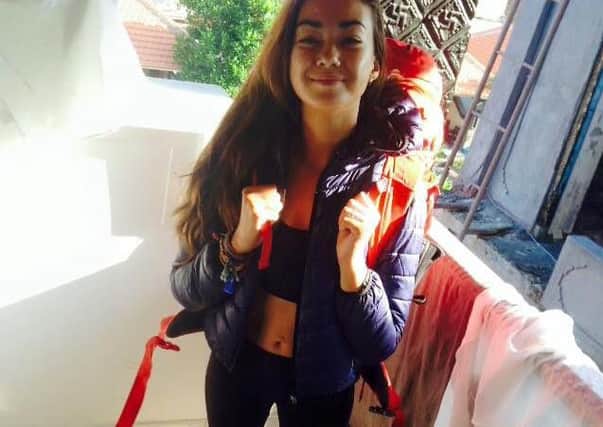 Belper's Mia Ayliffe-Chung, who has been killed in a knife attack while backpacking in Australia. (Source: Facebook).