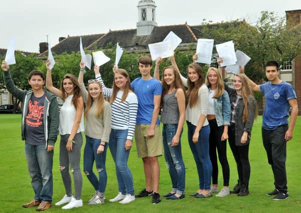 King's School students from Buxton and the High Peak celebrate their GCSE successes.