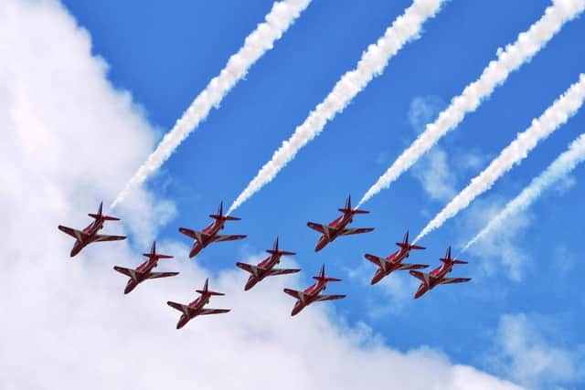 Chatsworth Country Fair, the Red Arrows