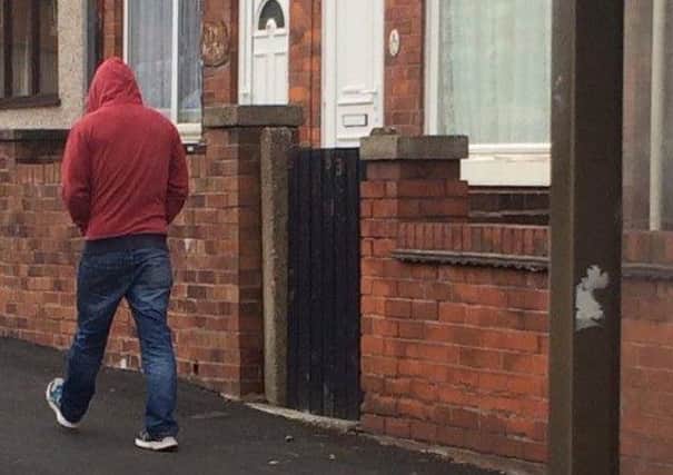 police want to trace man in relation to South Normanton indecent exposure.