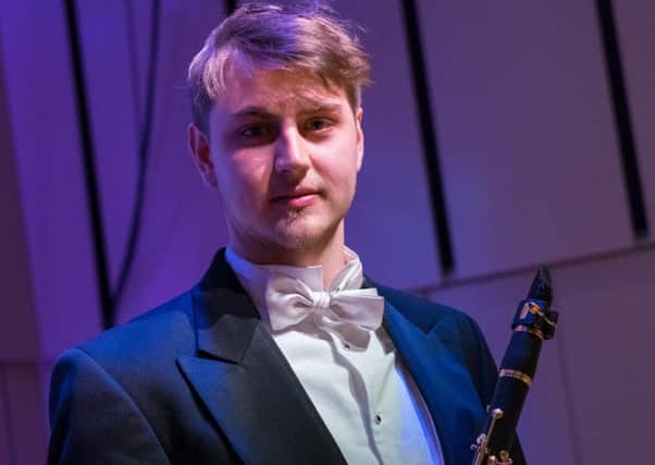 Benjamin Mellefont, principal clarinetist with the Royal Liverpool Philharmonic.
