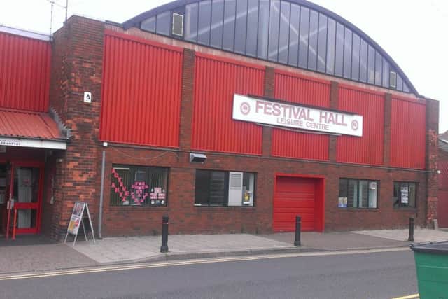 Kirkby Festival Hall.