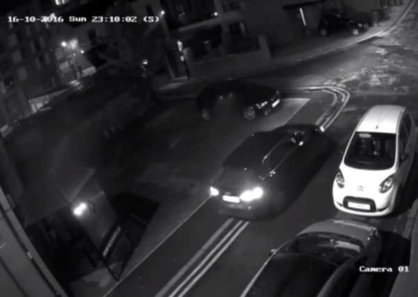 CCTV footage of a 'Corsa Cannibal' in action in Sheffield.