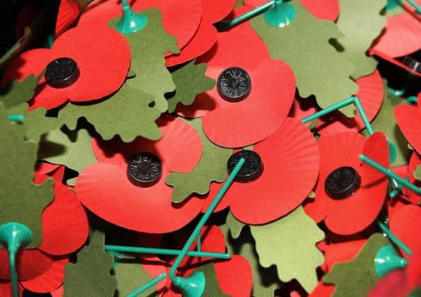 The annual service of Remembrance takes place at Burnley's Peace Garden.
