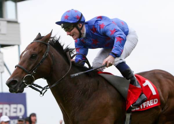 FAST FREDDY -- jockey Freddy Tylicki steering home one of his many winners before his career was cruelly cut short by a life-changing accident at Kempton.