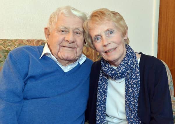 Margaret and Bill Browne celebrate their 60th wedding anniversary.