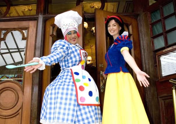 James Holmes and Lucy Dixon are the stars of this year's Buxton Opera House panto, Snow White and the Seven Dwarfs.
Photo credit: Adrian Heapy Photographers