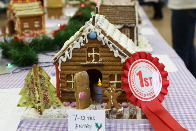 Whaley Bridge gingerbread festival, Charlotte Vickers winning entry in the childrens category