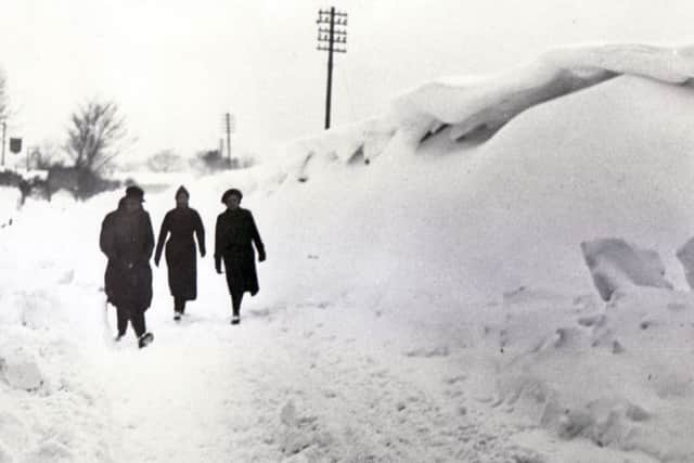 The big freeze of 1947 - snow at Edale