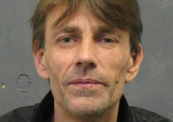 Pictured is Mark Spencer, 48, of  Parks Avenue, South Wingfield, Alfreton, who was jailed for four years after robbing a disabled pensioner.