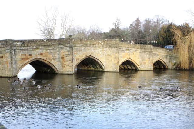 The bridge over the Wye at Bakewell