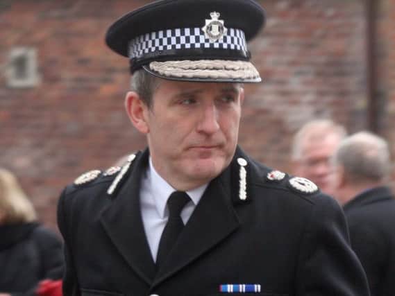 Derbyshire's Chief Constable Mick Creedon.